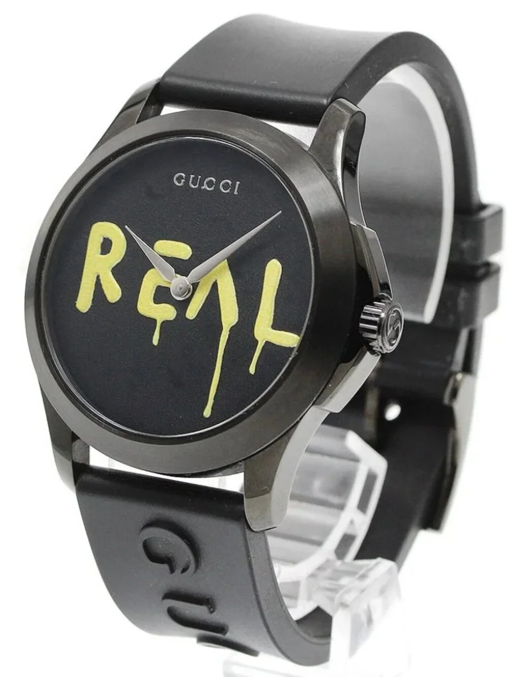 GUCCI G Timeless Ghost 126.4/YA1264017 black Dial Quartz Men's Watch